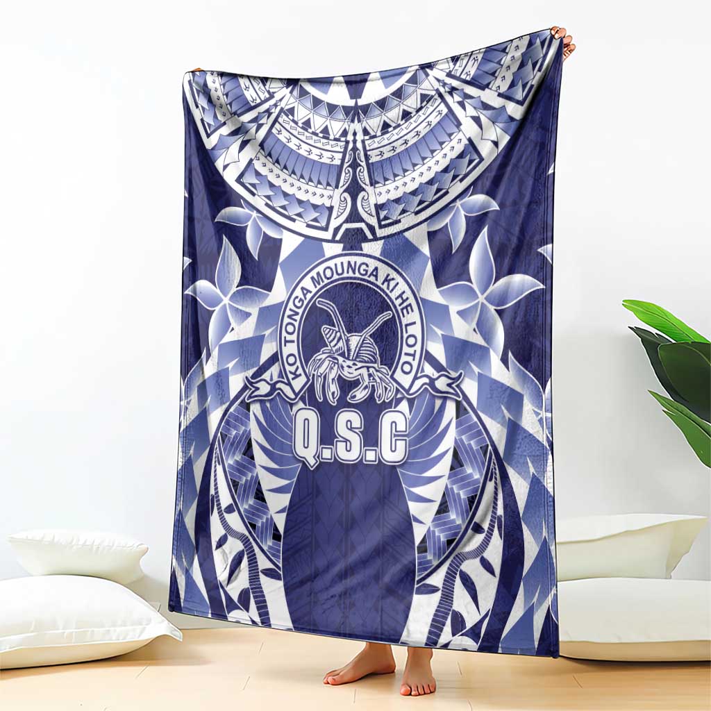 Tonga Queen Salote College Blanket Centenary Navy Version LT05 - Polynesian Pride