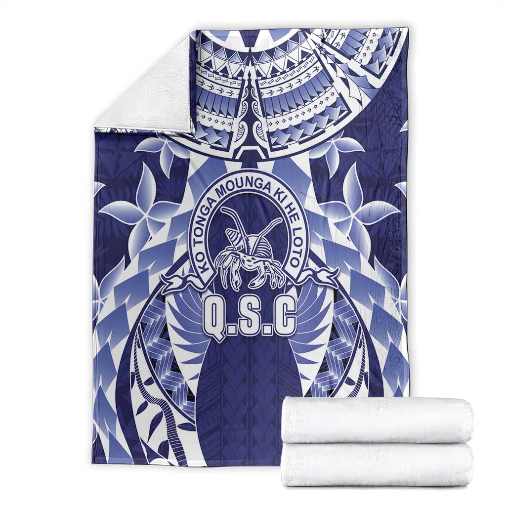 Tonga Queen Salote College Blanket Centenary Navy Version LT05 - Polynesian Pride