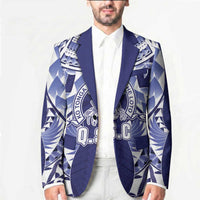 Personalised Tonga Queen Salote College Blazer Centenary Navy Version LT05 - Polynesian Pride