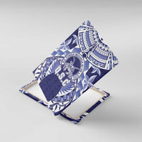 Tonga Queen Salote College Canvas Wall Art Centenary Navy Version LT05 With Frame Navy - Polynesian Pride