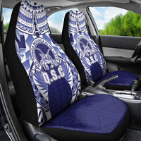 Tonga Queen Salote College Car Seat Cover Centenary Navy Version LT05 - Polynesian Pride