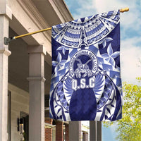 Tonga Queen Salote College Garden Flag Centenary Navy Version LT05 House Flag Navy - Polynesian Pride