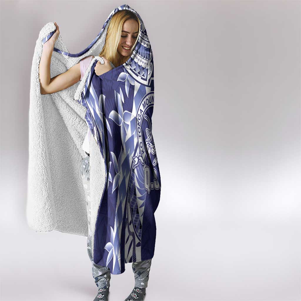 Tonga Queen Salote College Hooded Blanket Centenary Navy Version LT05 - Polynesian Pride