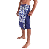Personalised Tonga Queen Salote College Lavalava Centenary Navy Version LT05 - Polynesian Pride
