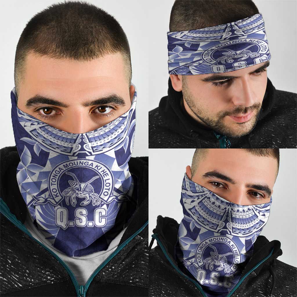 Tonga Queen Salote College Neck Gaiter Centenary Navy Version LT05 - Polynesian Pride