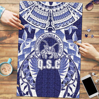 Tonga Queen Salote College Puzzle Centenary Navy Version LT05 Navy - Polynesian Pride