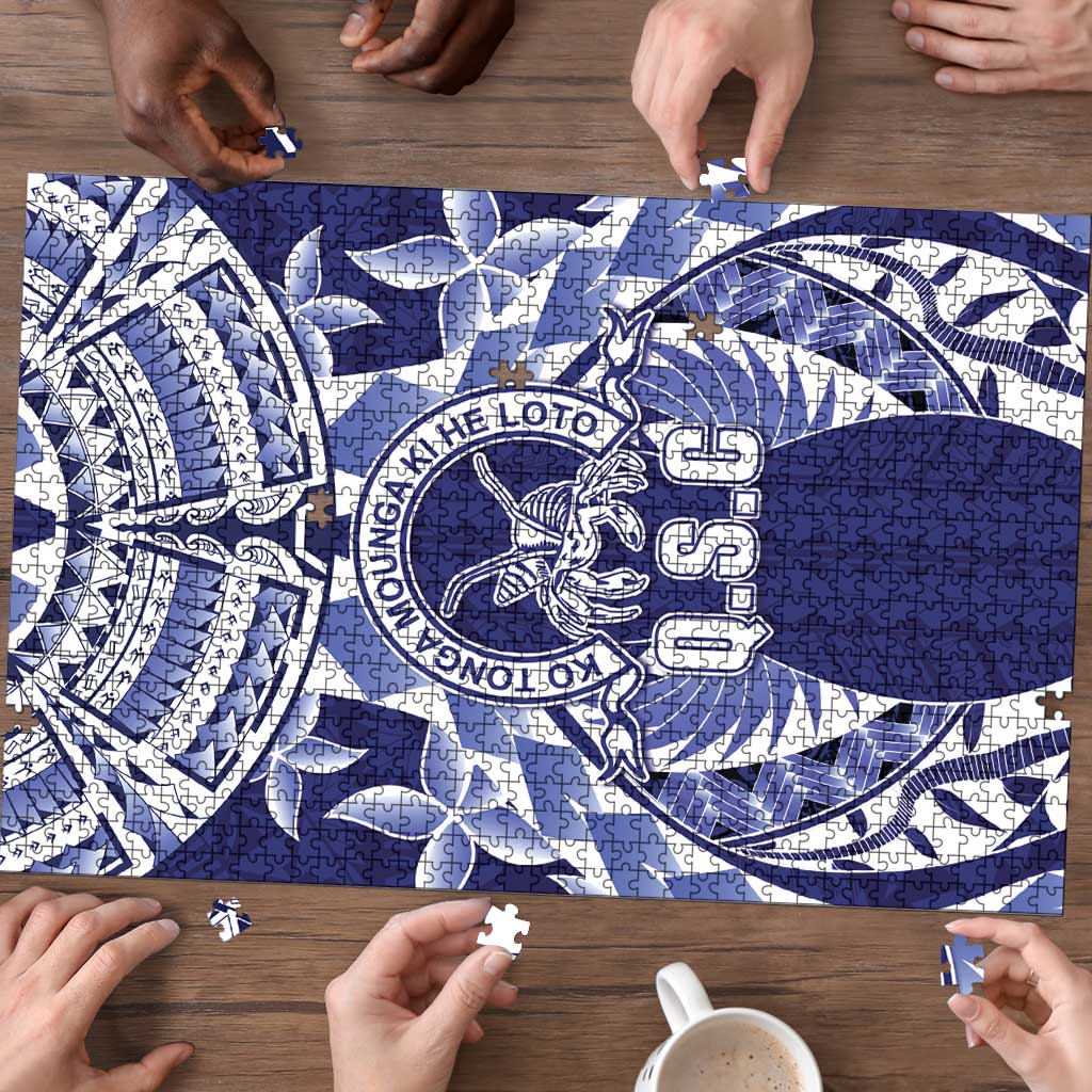 Tonga Queen Salote College Puzzle Centenary Navy Version LT05 - Polynesian Pride