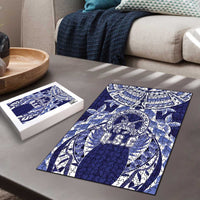 Tonga Queen Salote College Puzzle Centenary Navy Version LT05 - Polynesian Pride