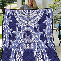 Tonga Queen Salote College Quilt Centenary Navy Version LT05 Navy - Polynesian Pride