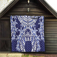 Tonga Queen Salote College Quilt Centenary Navy Version LT05 - Polynesian Pride