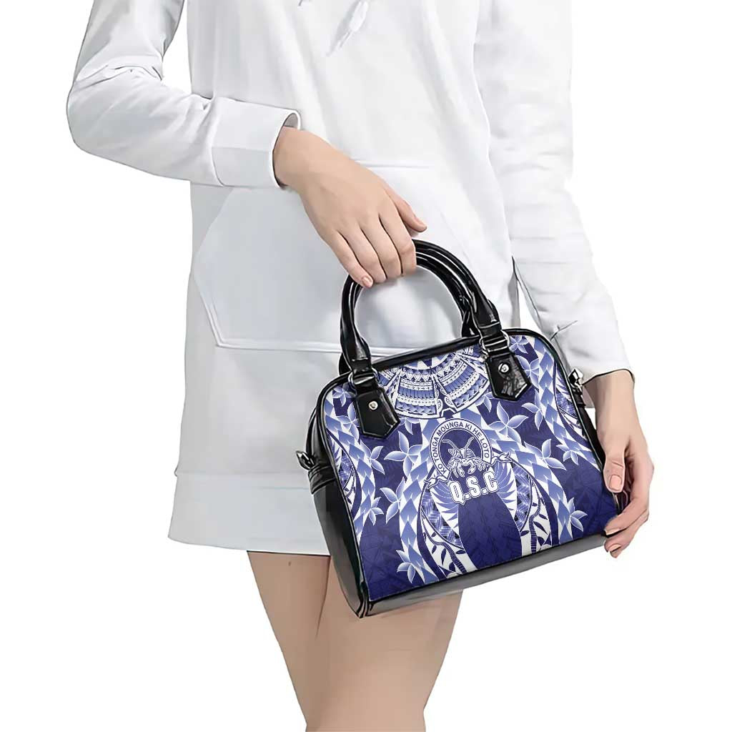 Tonga Queen Salote College Shoulder Handbag Centenary Navy Version LT05 - Polynesian Pride