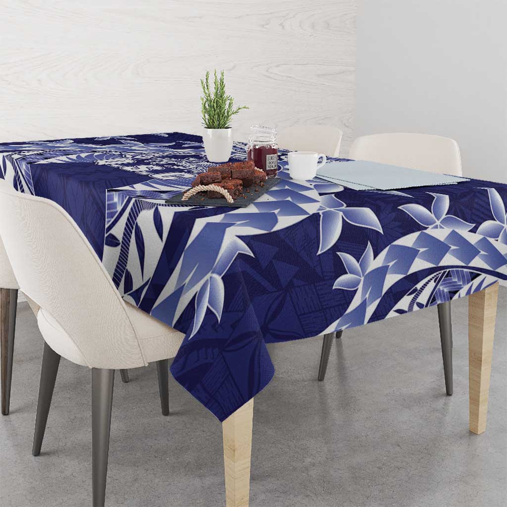 Tonga Queen Salote College Tablecloth Centenary Navy Version LT05 - Polynesian Pride