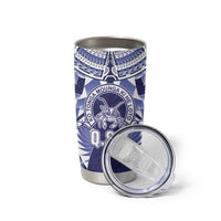 Personalised Tonga Queen Salote College Tumbler Cup Centenary Navy Version LT05 - Polynesian Pride