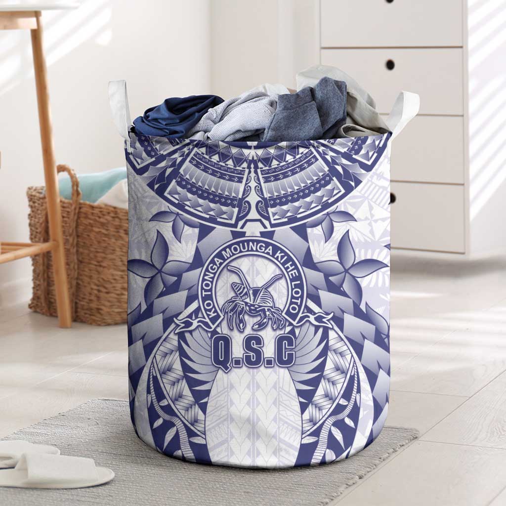 Tonga Queen Salote College Laundry Basket Centenary White Version LT05 White - Polynesian Pride
