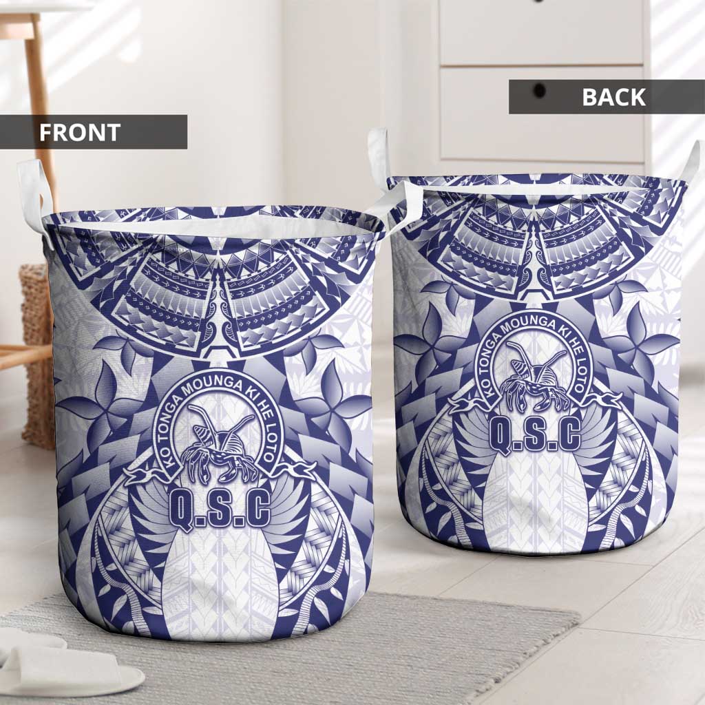 Tonga Queen Salote College Laundry Basket Centenary White Version LT05 - Polynesian Pride