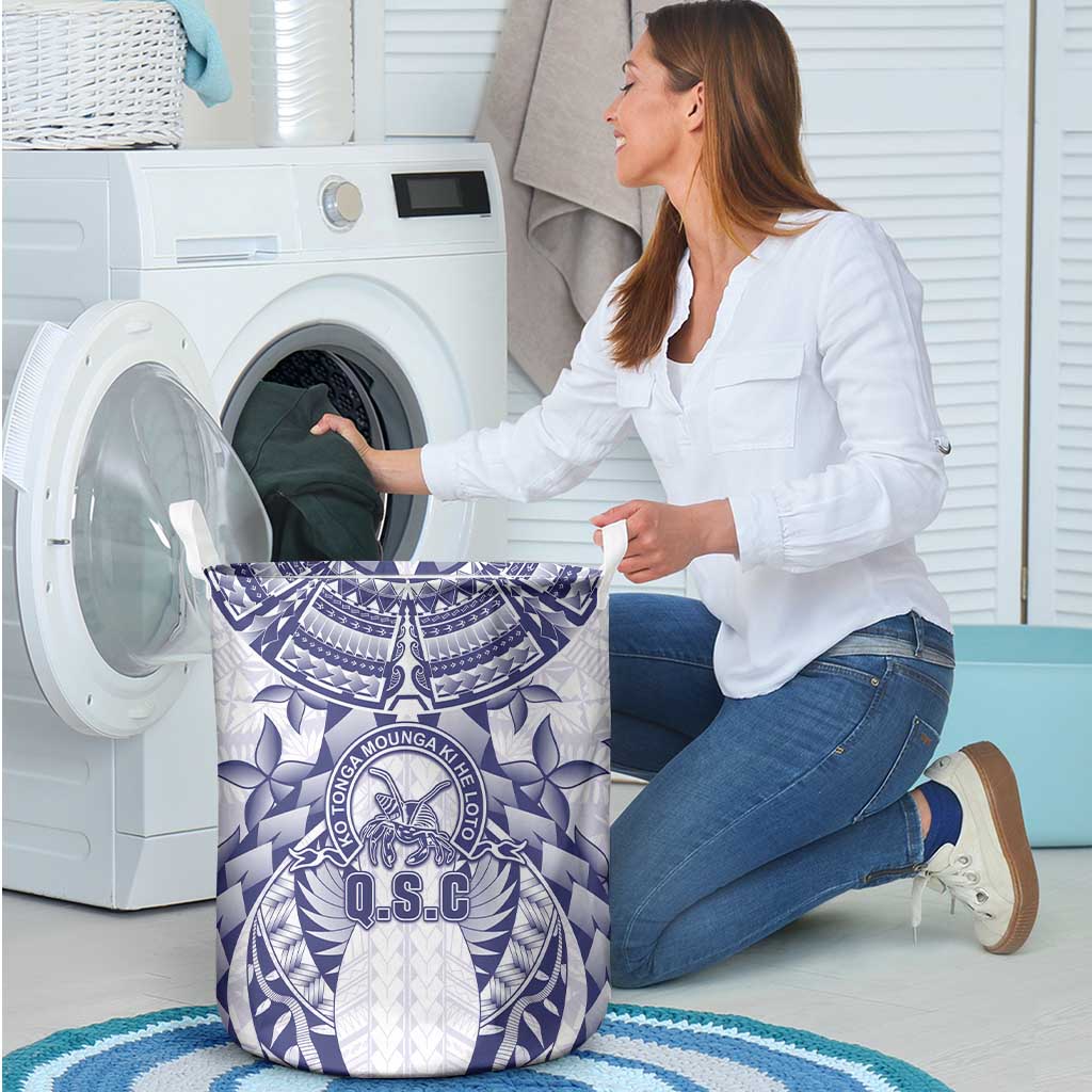 Tonga Queen Salote College Laundry Basket Centenary White Version LT05 - Polynesian Pride