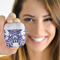 Tonga Queen Salote College AirPods Case Centenary White Version LT05 - Polynesian Pride