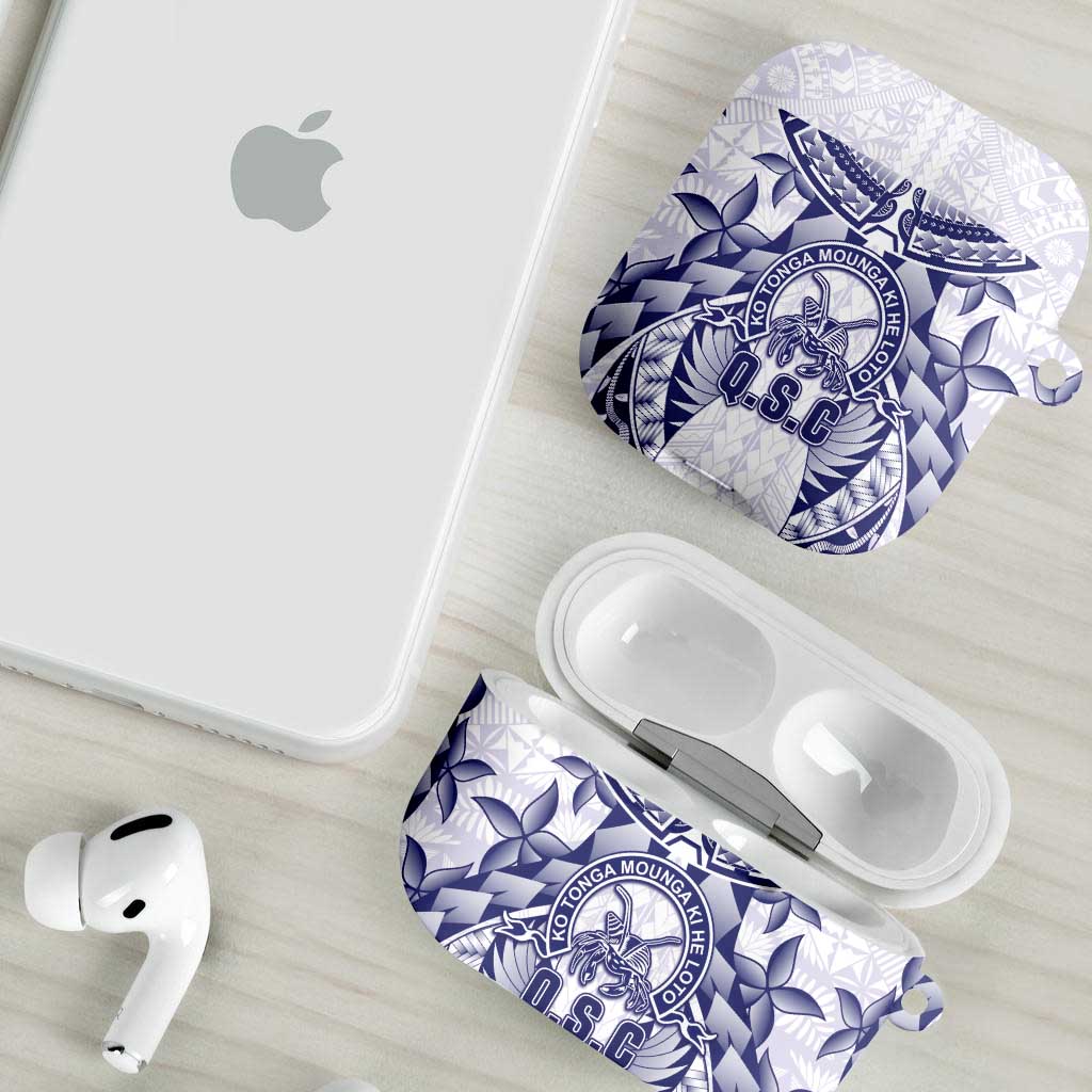 Tonga Queen Salote College AirPods Case Centenary White Version LT05 - Polynesian Pride