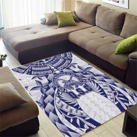 Tonga Queen Salote College Area Rug Centenary White Version