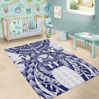 Tonga Queen Salote College Area Rug Centenary White Version