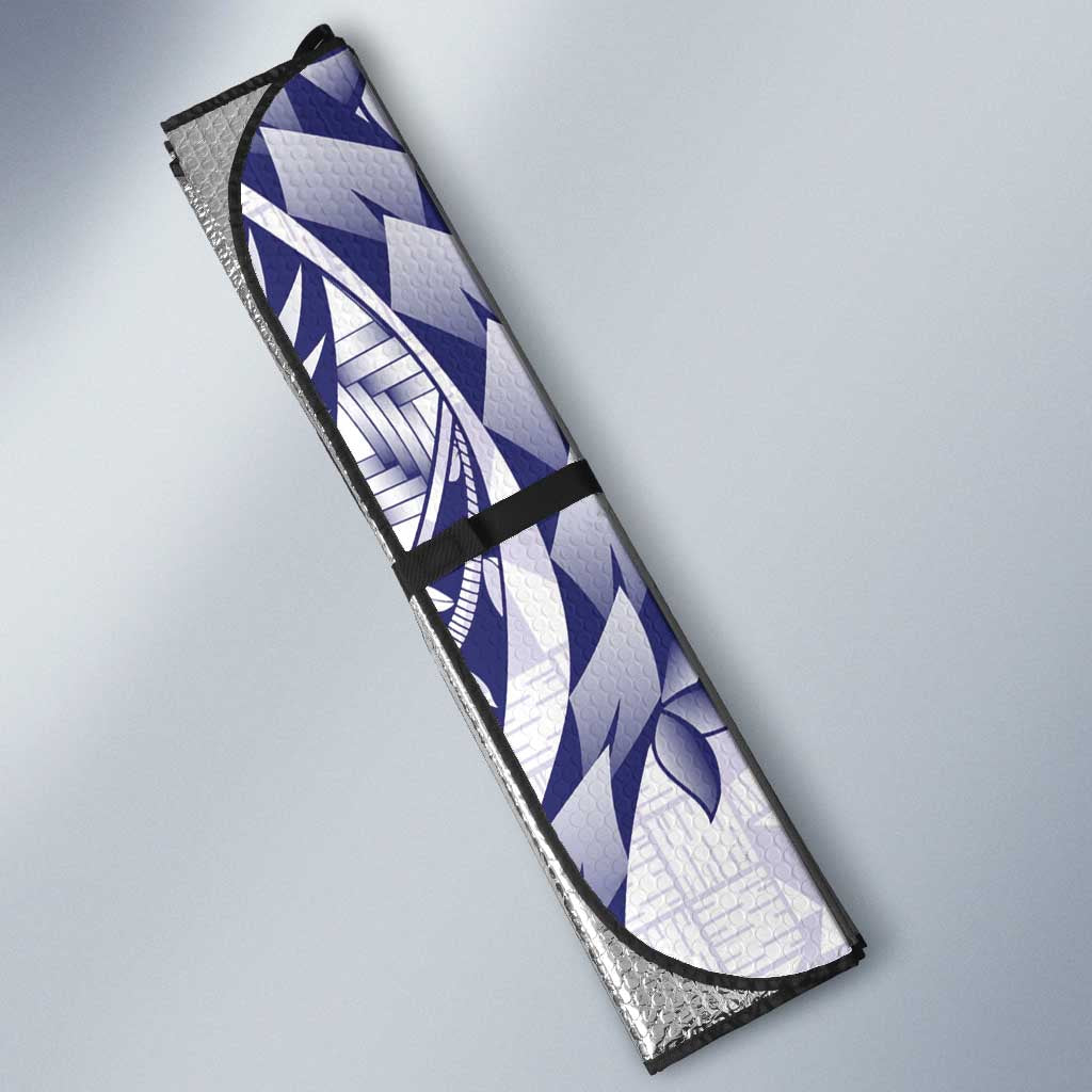 Tonga Queen Salote College Auto Sun Shade Centenary White Version LT05 - Polynesian Pride