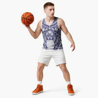 Personalised Tonga Queen Salote College Basketball Jersey Centenary White Version LT05 - Polynesian Pride