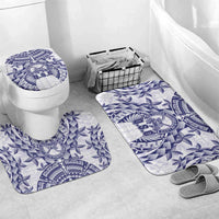 Tonga Queen Salote College Bathroom Set Centenary White Version LT05 Mat Set Only (3 pcs) One Size White - Polynesian Pride