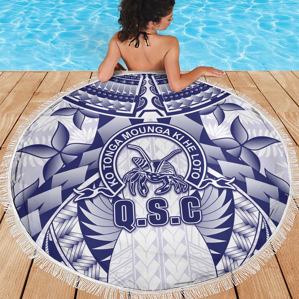 Tonga Queen Salote College Beach Blanket Centenary White Version LT05 - Polynesian Pride
