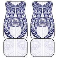 Personalised Tonga Queen Salote College Car Mats Centenary White Version LT05 - Polynesian Pride