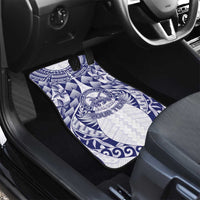 Personalised Tonga Queen Salote College Car Mats Centenary White Version LT05 - Polynesian Pride