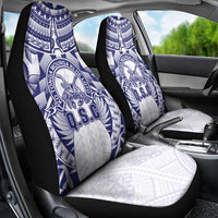 Tonga Queen Salote College Car Seat Cover Centenary White Version LT05 - Polynesian Pride
