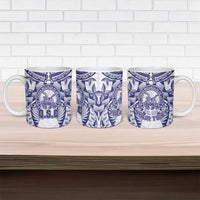 Personalised Tonga Queen Salote College Ceramic Mug Centenary White Version LT05 - Polynesian Pride