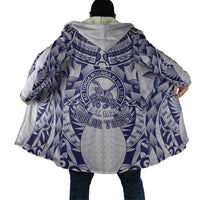Personalised Tonga Queen Salote College Cloak Centenary White Version LT05 - Polynesian Pride