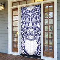 Personalised Tonga Queen Salote College Door Cover Centenary White Version LT05 - Polynesian Pride