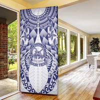 Personalised Tonga Queen Salote College Door Cover Centenary White Version LT05 - Polynesian Pride