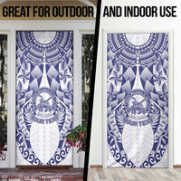 Personalised Tonga Queen Salote College Door Cover Centenary White Version LT05 - Polynesian Pride