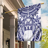 Tonga Queen Salote College Garden Flag Centenary White Version LT05 House Flag White - Polynesian Pride