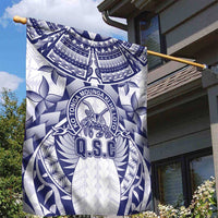 Tonga Queen Salote College Garden Flag Centenary White Version LT05 - Polynesian Pride