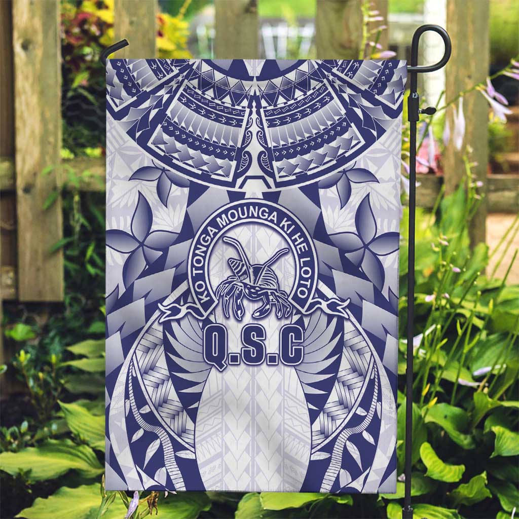 Tonga Queen Salote College Garden Flag Centenary White Version LT05 Garden Flag White - Polynesian Pride