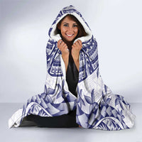 Tonga Queen Salote College Hooded Blanket Centenary White Version LT05 - Polynesian Pride