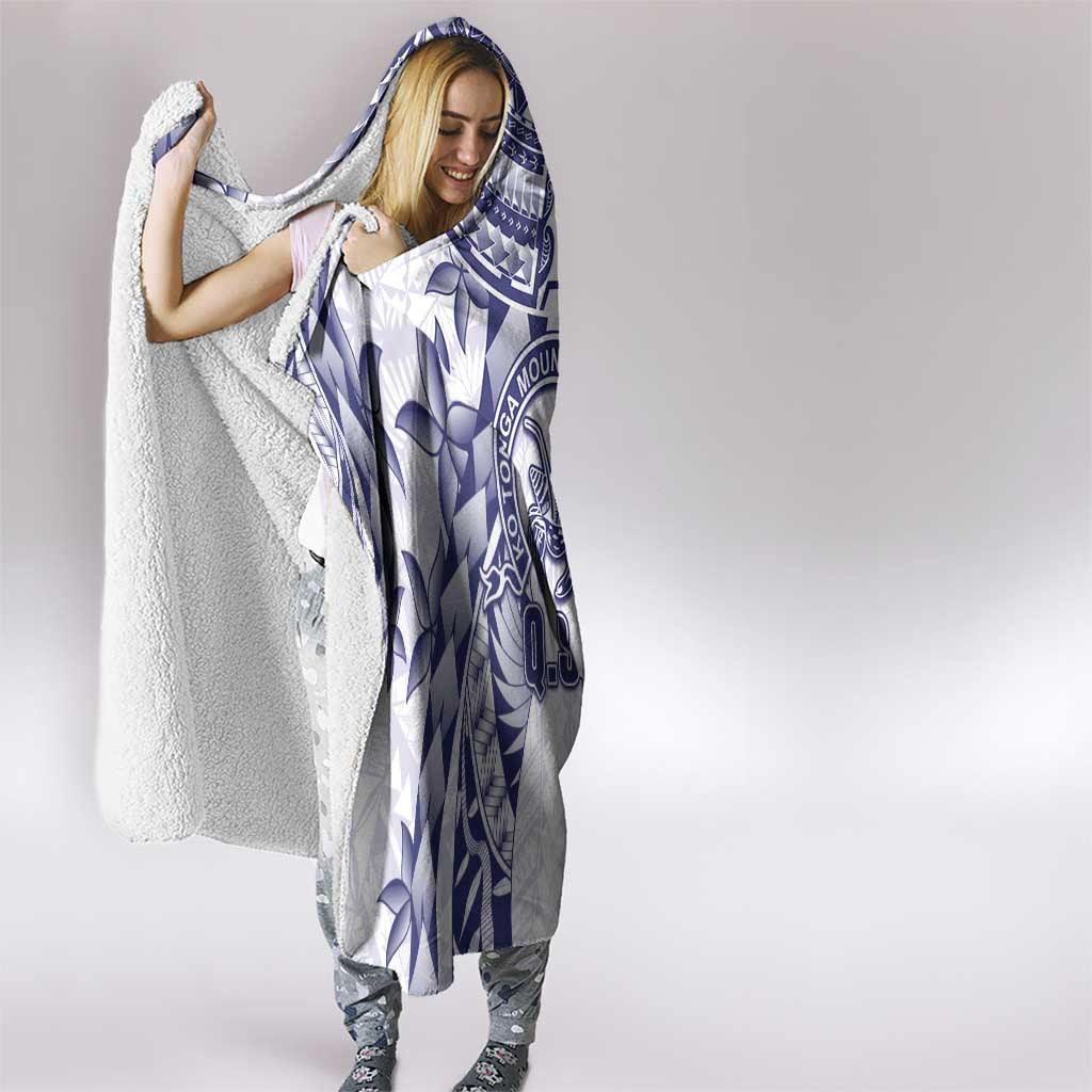 Tonga Queen Salote College Hooded Blanket Centenary White Version LT05 - Polynesian Pride