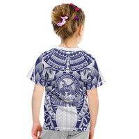 Personalised Tonga Queen Salote College Kid T Shirt Centenary White Version LT05 - Polynesian Pride