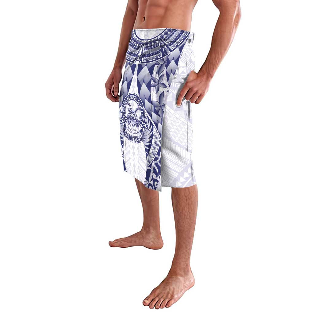 Personalised Tonga Queen Salote College Lavalava Centenary White Version LT05 - Polynesian Pride