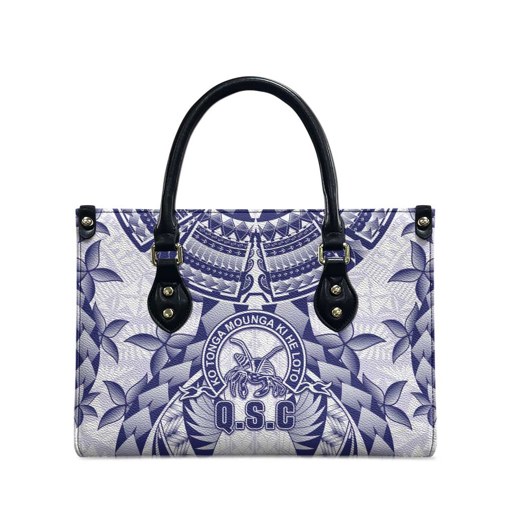 Tonga Queen Salote College Leather Bag Centenary White Version LT05 - Polynesian Pride