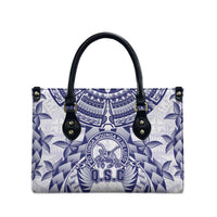 Tonga Queen Salote College Leather Bag Centenary White Version LT05 - Polynesian Pride