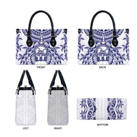 Tonga Queen Salote College Leather Bag Centenary White Version LT05 - Polynesian Pride