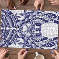 Tonga Queen Salote College Puzzle Centenary White Version LT05 - Polynesian Pride