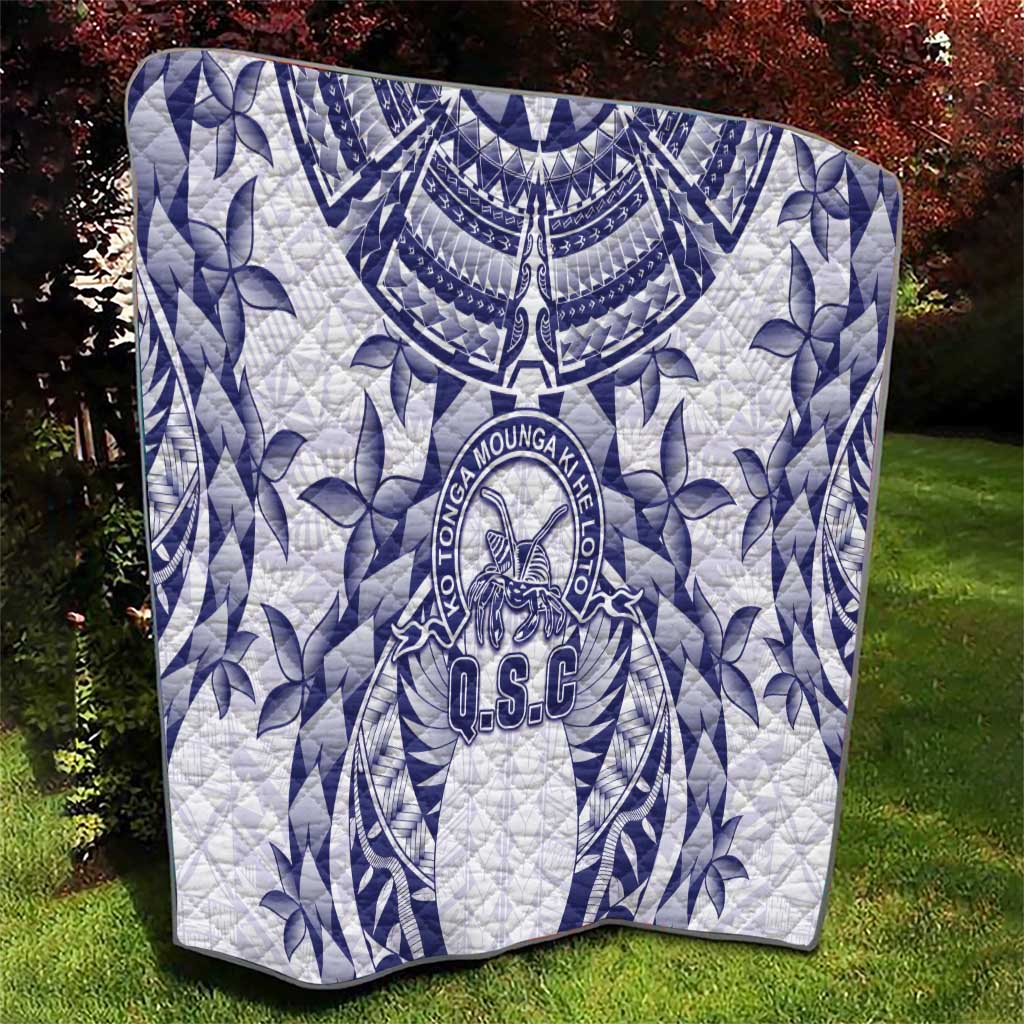 Tonga Queen Salote College Quilt Centenary White Version LT05 - Polynesian Pride