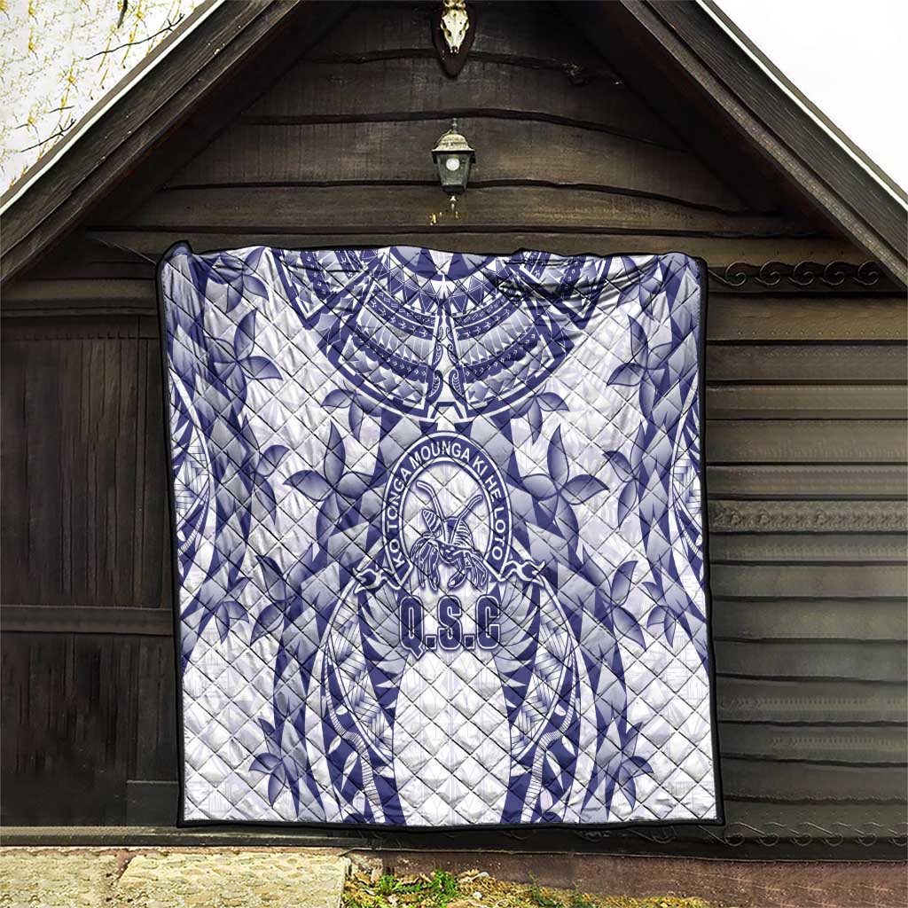 Tonga Queen Salote College Quilt Centenary White Version LT05 - Polynesian Pride