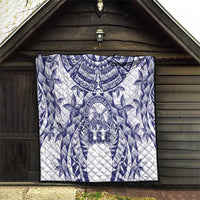 Tonga Queen Salote College Quilt Centenary White Version LT05 - Polynesian Pride